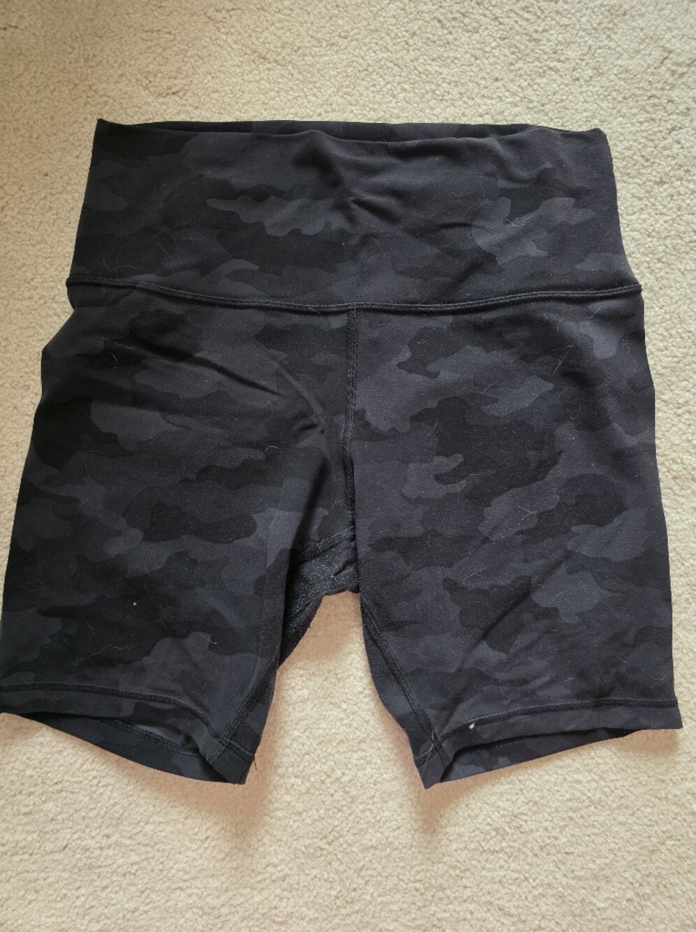 Camo Lulu Bike Shorts